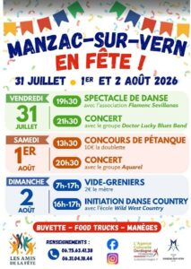 Lire la suite à propos de l’article Manzac sur Vern en Fête