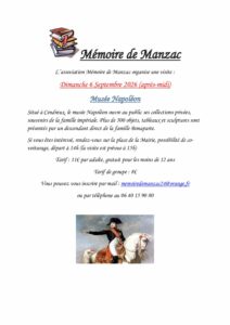 Lire la suite à propos de l’article Visite du musée Napoléon