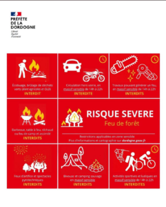 Lire la suite à propos de l’article FEU DE FORET : risque sévère
