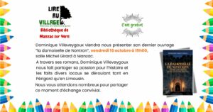 Lire la suite à propos de l’article Rencontre d&rsquo;auteur