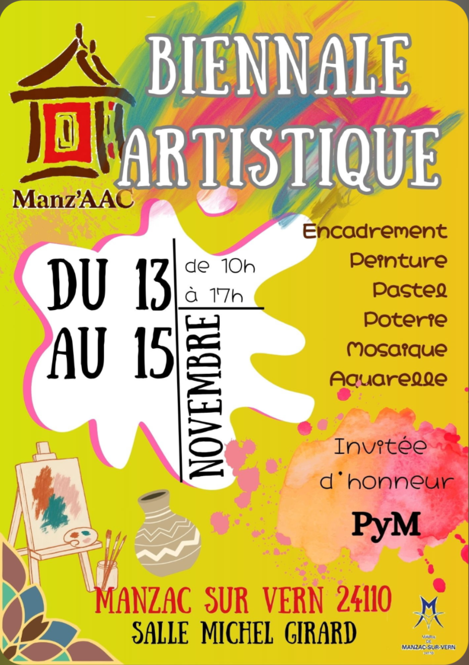 You are currently viewing Manz&rsquo;AAC organise une biennale artistique
